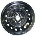 Made in China Black 15" Steel Wheel Rim for Passenger Car